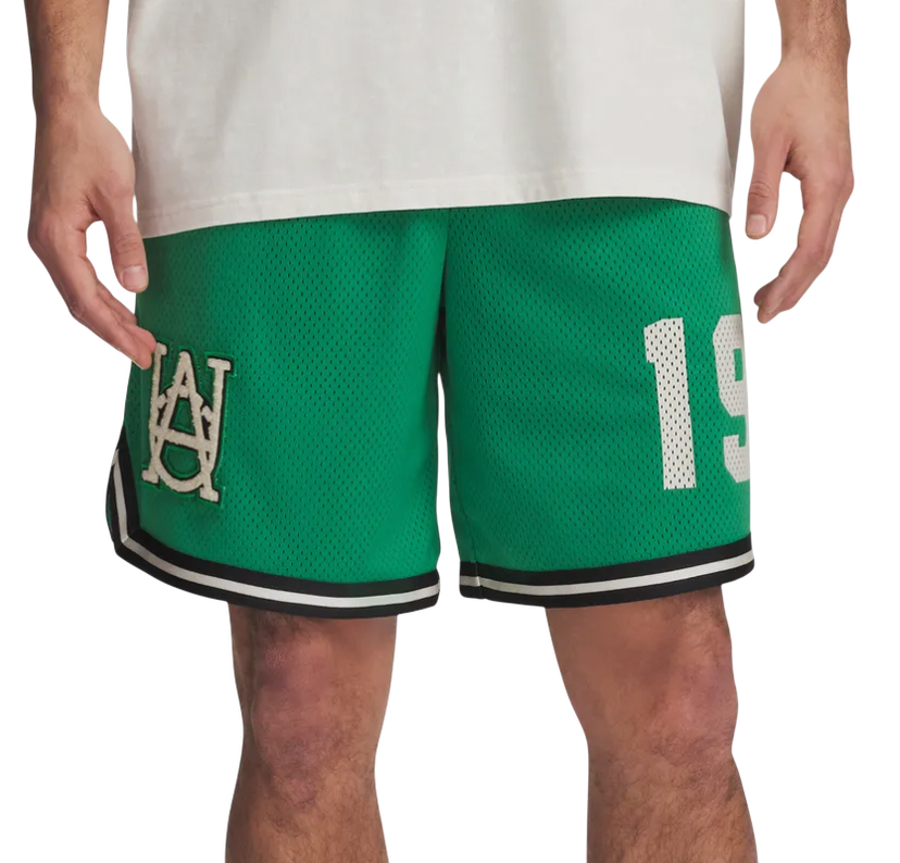 Shorts Under Armour Under Armour Courtside Hoops Shorts Grøn | 1390120-305