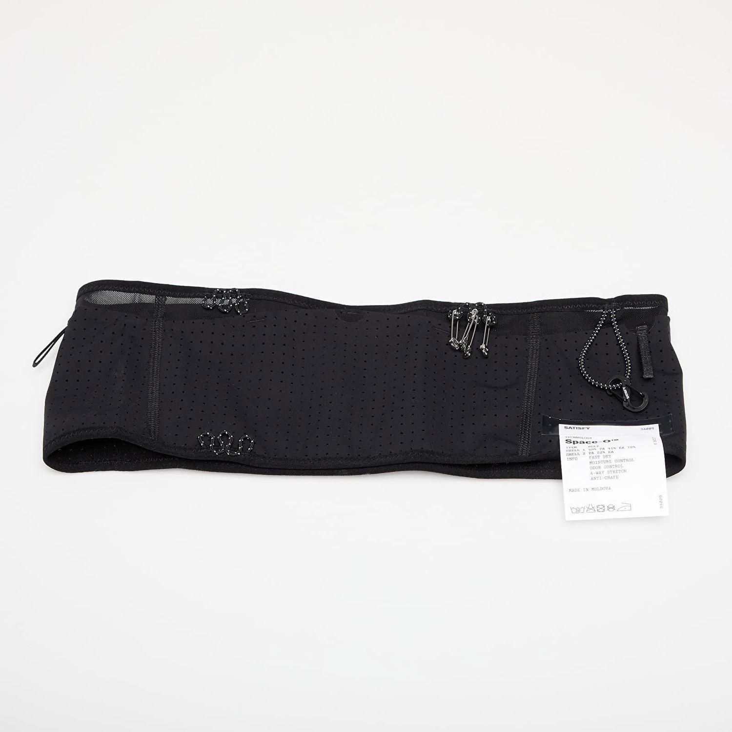Taljetaske Satisfy Satisfy Space-O Belt XS Sort | 34009-BK, 0