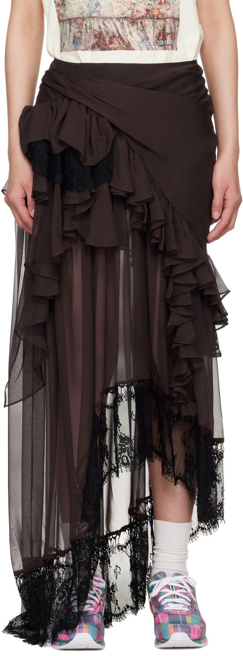 Nederdel Collina Strada Collina Strada Angelica Maxi Skirt Brun | XX7012