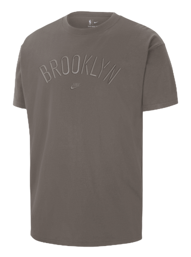T-shirt Nike NBA Brooklyn Nets Courtside Grå | FJ0561-040