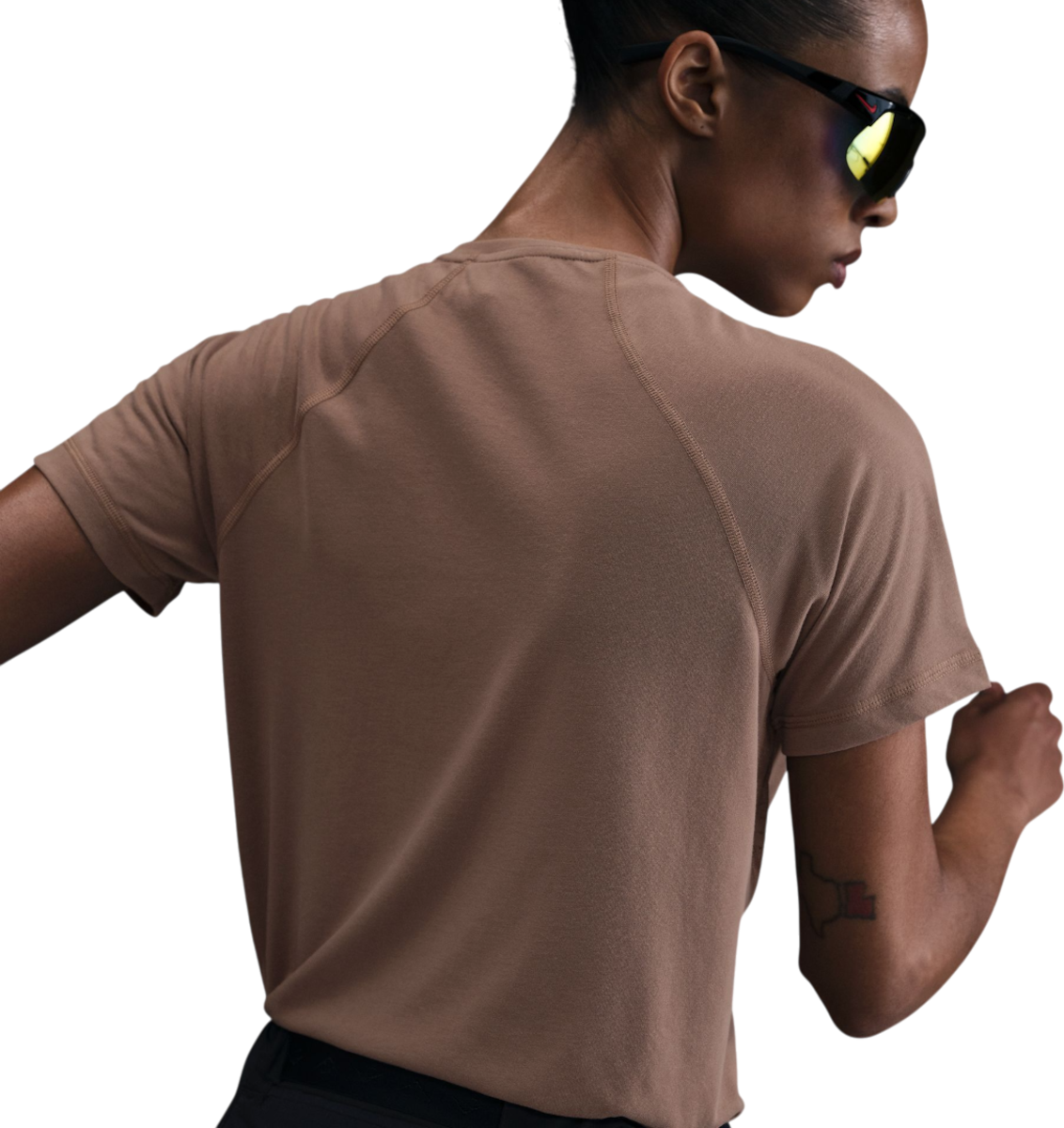 T-shirt Nike Nike Trail T-Shirt Brun | hj2242-233, 1