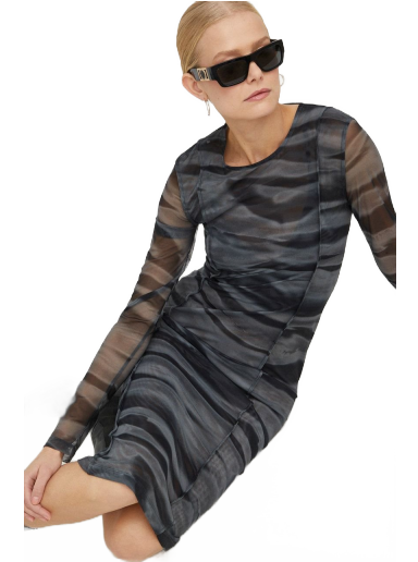 Kjole Samsoe Samsoe Josie Dress Grå | F22300114