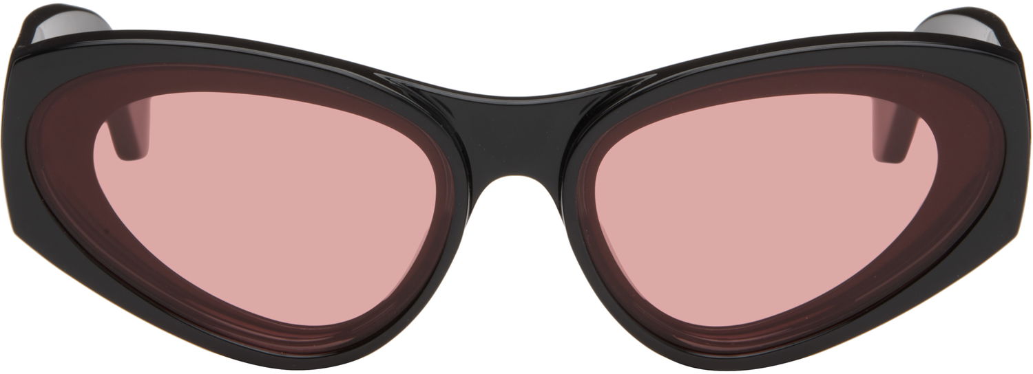 Solbriller Loewe Paula's Ibiza Goggle Cat-Eye Sunglasses Sort | LW40171UW6201V 192337236112, 0