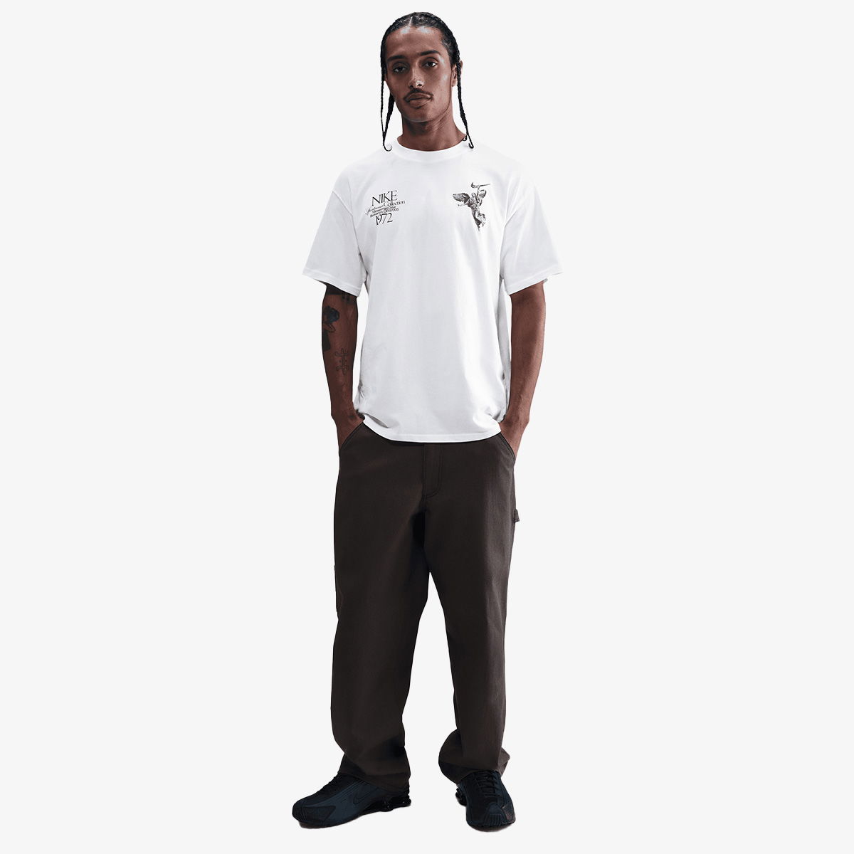 T-shirt Nike M90 OC Wings Victory T-Shirt Hvid | HV0167-100, 0