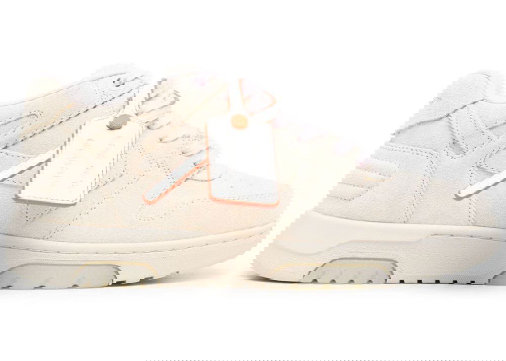 Sneakers og sko Off-White Out Of Office Suede "Beige Pink" Lyserød | OMIA189F23-LEA006-6161, 0