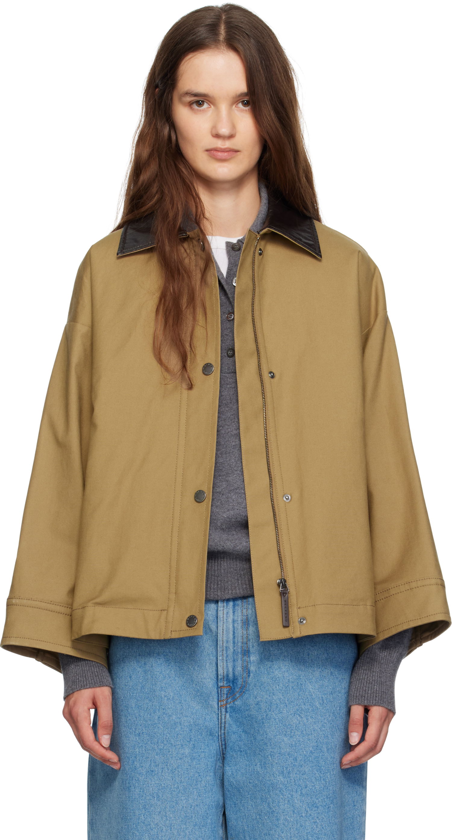 Jakke Max Mara Weekend Max Mara Dorema Jacket Beige | 2525086061600, 0