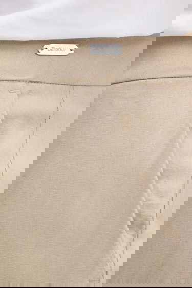 Bukser Barbour Barbour Lucy High-Waisted Wide-Leg Linen-Blend Trousers Beige | LTR0384, 3