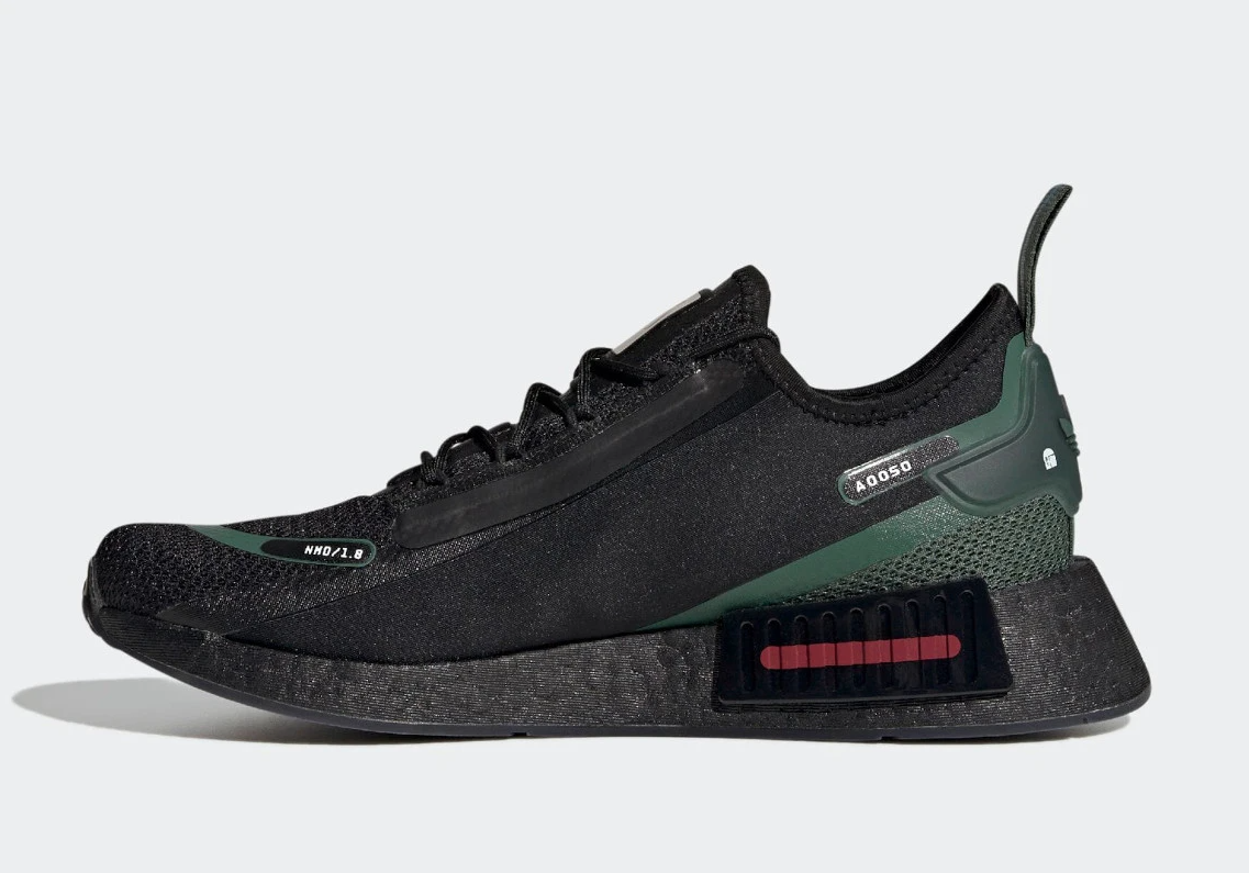 Sneakers og sko adidas Originals Star Wars x NMD_R1 Spectoo "Boba Fett" Grøn | GX6791, 0