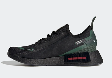 Sneakers og sko adidas Originals Star Wars x NMD_R1 Spectoo "Boba Fett" Grøn | GX6791, 0