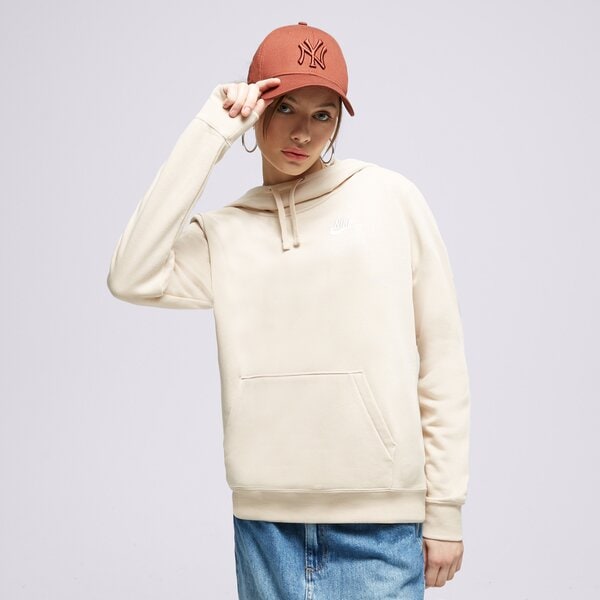 Sweatshirt Nike W Nsw Club Flc Beige | DQ5415-126, 0