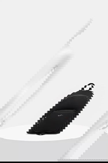 Rygsæk Lacoste Lacoste Small Smooth Backpack Sort | NF4759DZ, 5