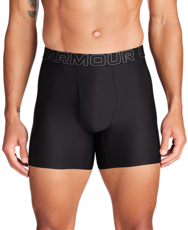Boksere Under Armour Performance Tech™ Mesh 6" 3P Sort | 1383884-001, 0