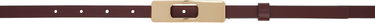 Bælter Tory Burch Tory Burch Buckle Belt Bourgogne | 171508-002, 0