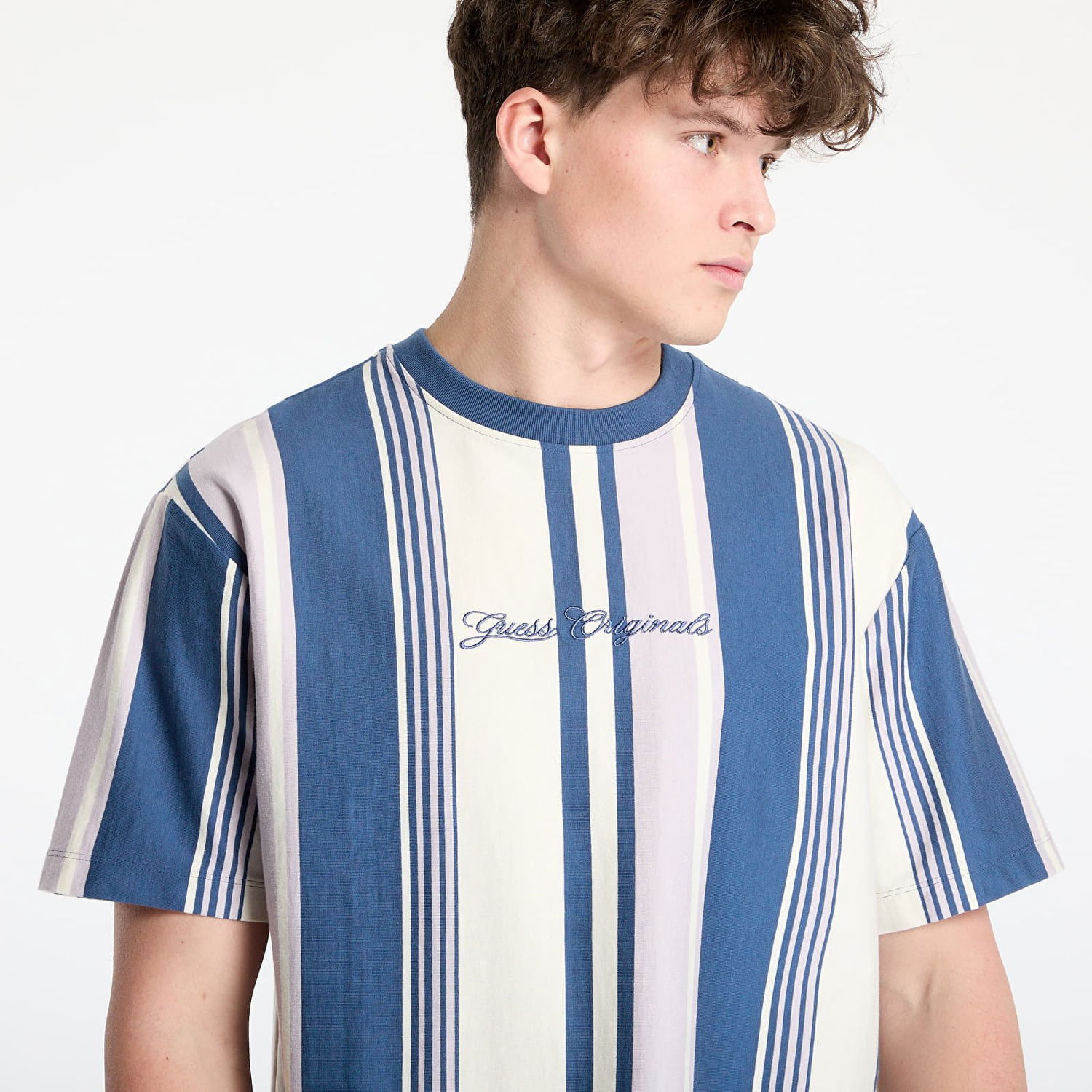 T-shirt GUESS GUESS Originals Stripe T-Shirt Flerfarvet | M5GI59K8FQ4-S40N, 1