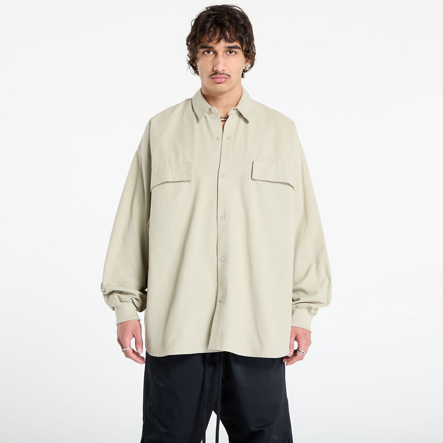 Skjorte Fear of God Fear of God Essentials Oxford Shirt Beige | 186SP254426F-659, 0
