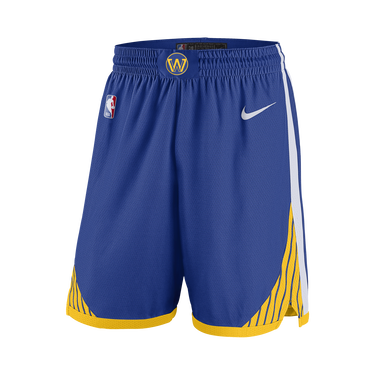 Shorts Nike Golden State Warriors Icon Edition NBA Swingman Shorts Blå | AV4972-495, 4