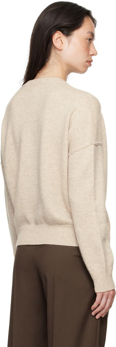 Sweater Loulou de Saison Loulou de Saison Keti Cardigan Beige | KETI, 2