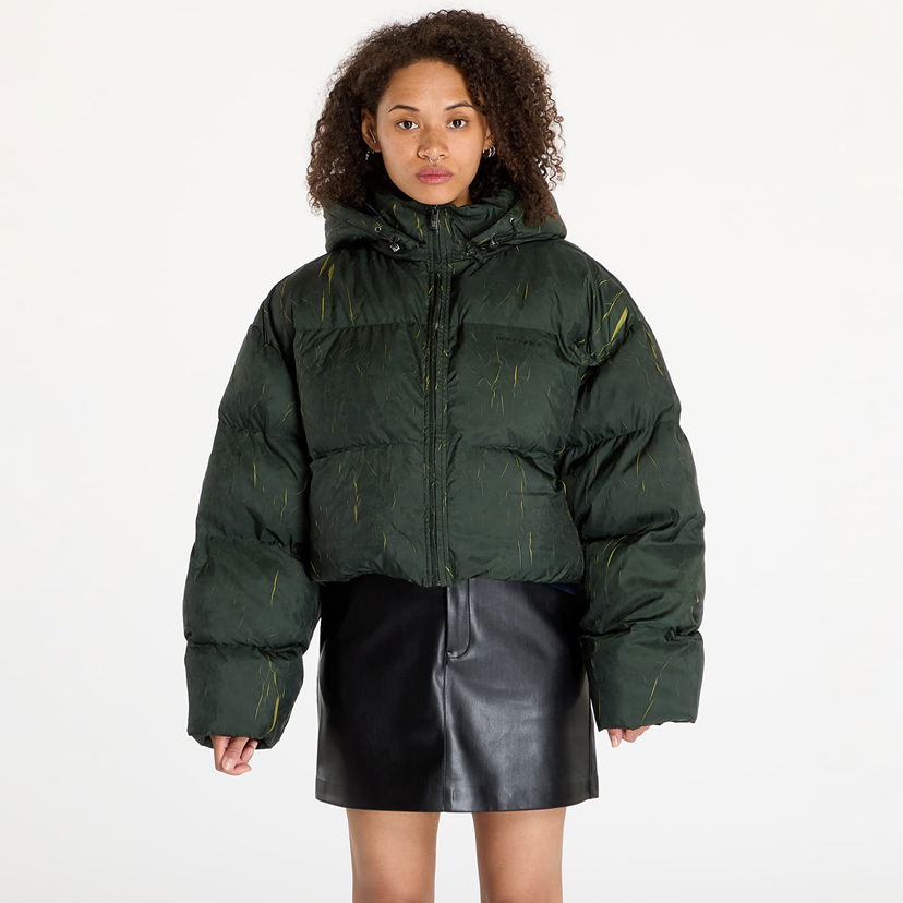 Puffer jakke DAILY PAPER Jorja Puffer Jacket Cardamon Green Grøn | 2421058