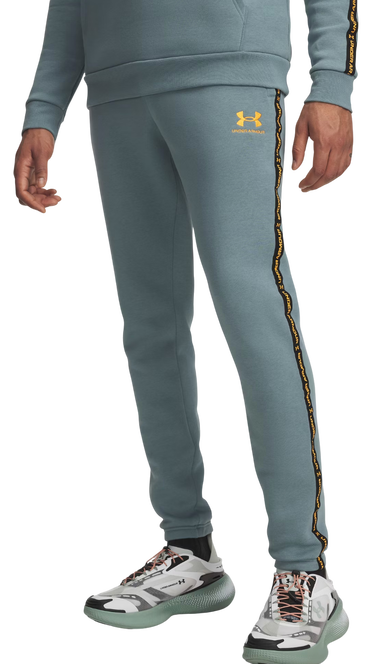 Joggingbukser Under Armour Icon Fleece Jogger Taping Turkis | 1389358-587, 0