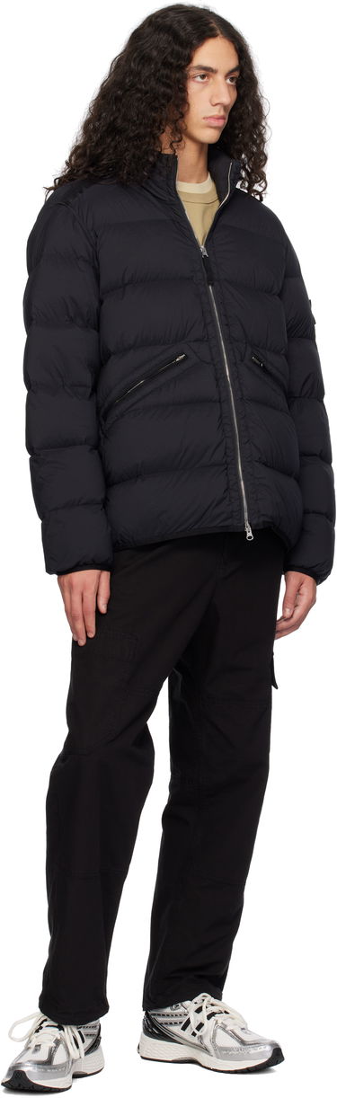 Puffer jakke Stone Island Stone Island Seamless Tunnel Nylon Down Jacket Sort | 811543028, 4