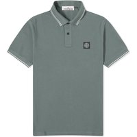 Polo skjorte Stone Island Patch Polo Shirt Grøn | 80152SC18-V0059, 1