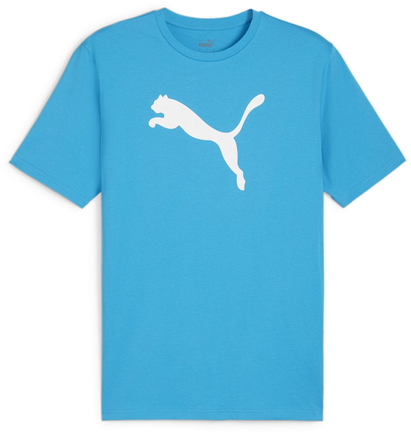 T-shirt Puma teamRISE Logo Jersey Cotton Turkis | 658705-02