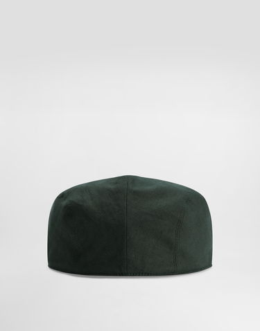 Kasket Dolce & Gabbana Dolce & Gabbana Linen Flat Cap Grøn | GH587AFU4JBV8813, 1