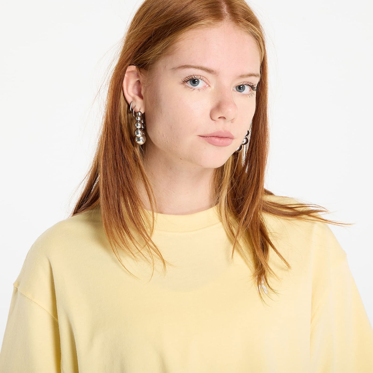 Crop top On Running Women's Boxy Cropped T-Shirt Gul | 1WF11123537, 1