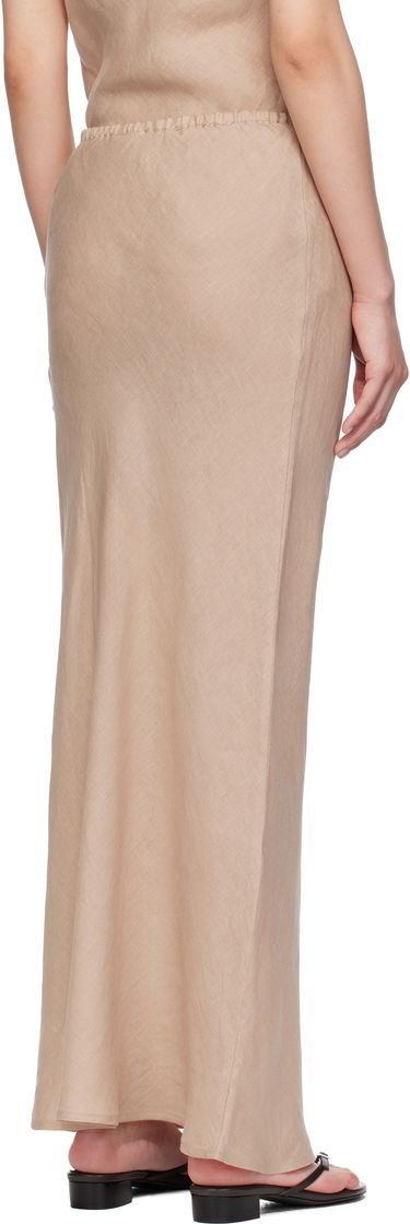 Nederdel Baserange Baserange Dydine Maxi Skirt Beige | SKDY-LI-SU25, 2