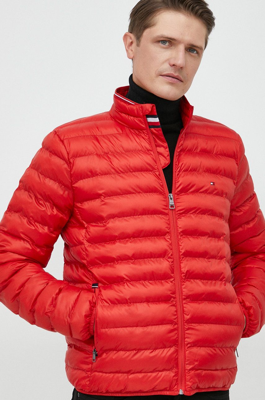 Jakke Tommy Hilfiger Jacket Rød | MW0MW18763.9BYY, 0