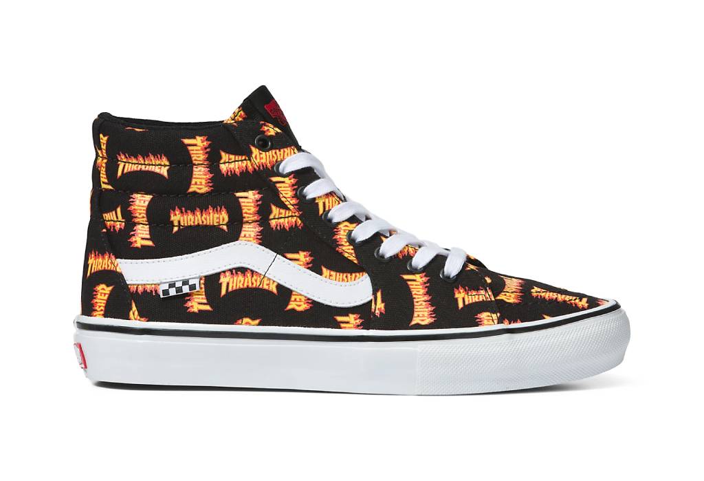 Sneakers og sko Vans Thrasher x Sk8-Hi Sort | VN0A5FCCBML, 0