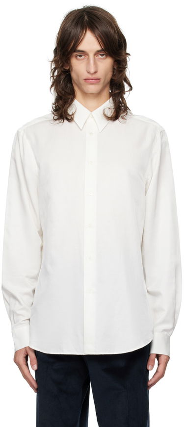 Skjorte Paul Smith Paul Smith Casual Fit Shirt Hvid | M1R-700Y-N02524-04, 0