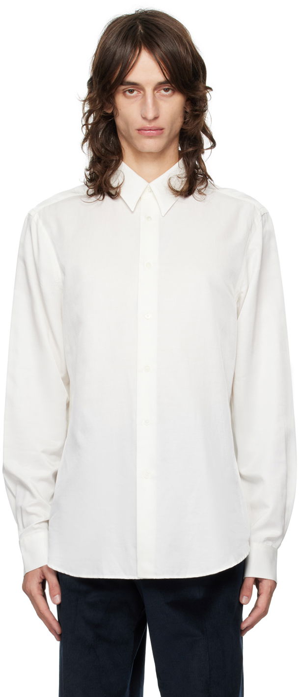 Skjorte Paul Smith Paul Smith Casual Fit Shirt Hvid | M1R-700Y-N02524-04