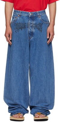 Vetements Cradle of Filth Baggy Jeans