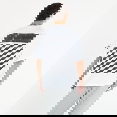 T-shirt Off-White Off-White Big Off Diag Skate S/S T-Shirt Hvid | OMAA120F25JER00L0110, 2