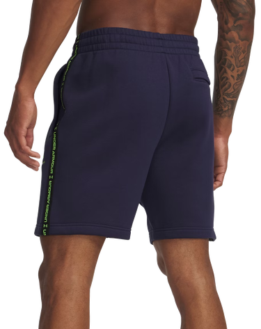 Shorts Under Armour Under Armour UA Icon Fleece Taping Shorts Mørkeblå | 1390299-411, 1