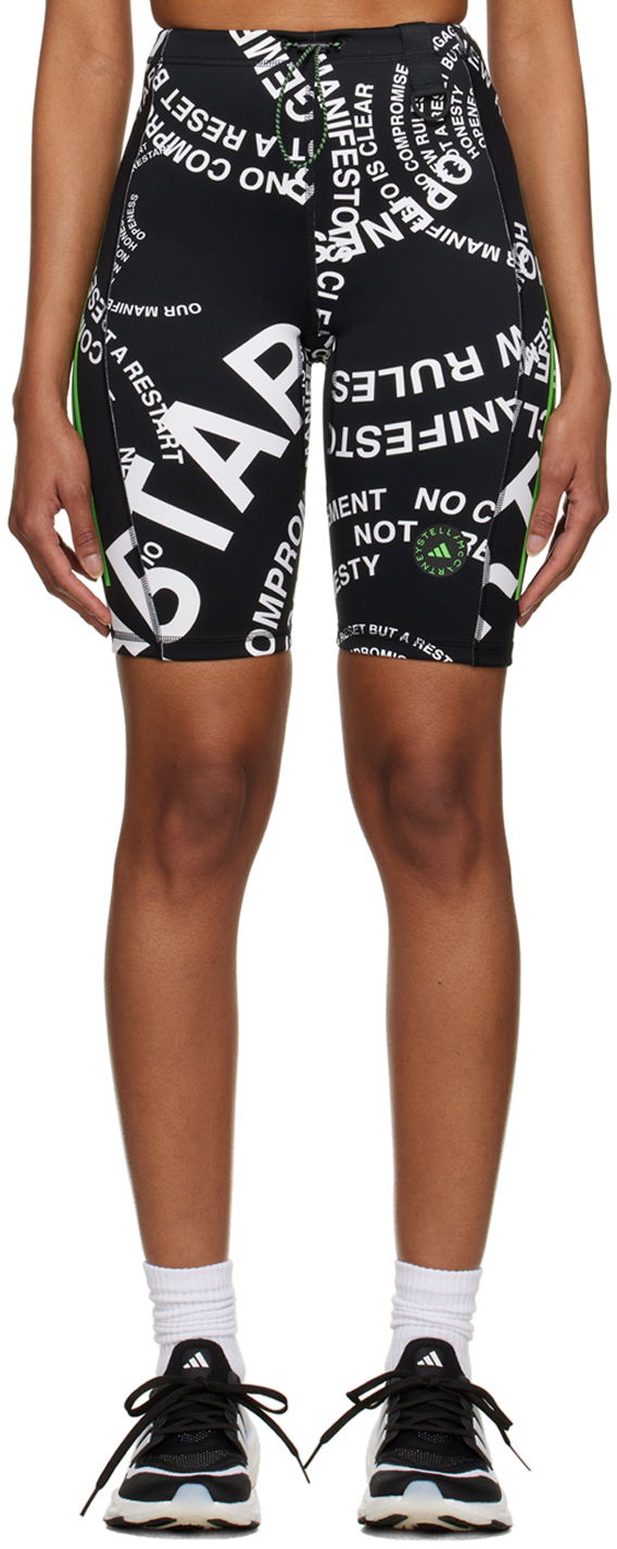 Shorts adidas Performance Stella McCartney x Black TrueCasuals Shorts Sort | HR4402