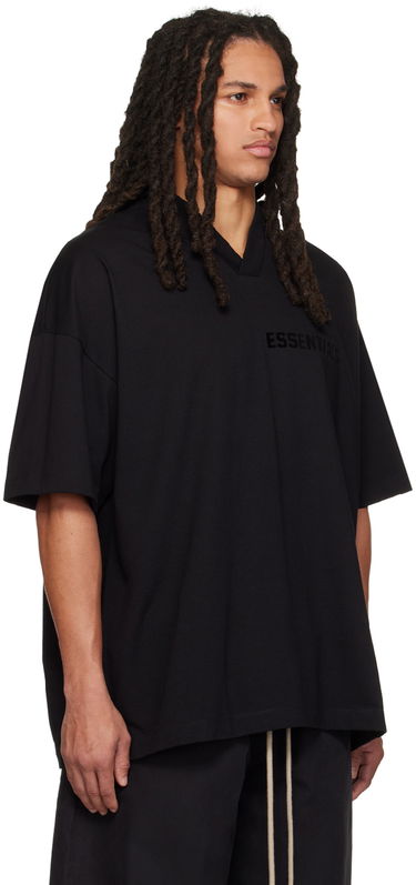 T-shirt Fear of God Fear of God ESSENTIALS V-Neck T-Shirt Sort | 125SP234110F, 1