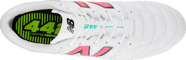 Sneakers og sko New Balance 442 V2 PRO FG Hvid | NBMS41FMWH, 4
