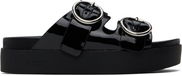 Tøj rag & bone Rag & Bone Geo Platform Sandals Sort | WFF24HF1002PA02, 0