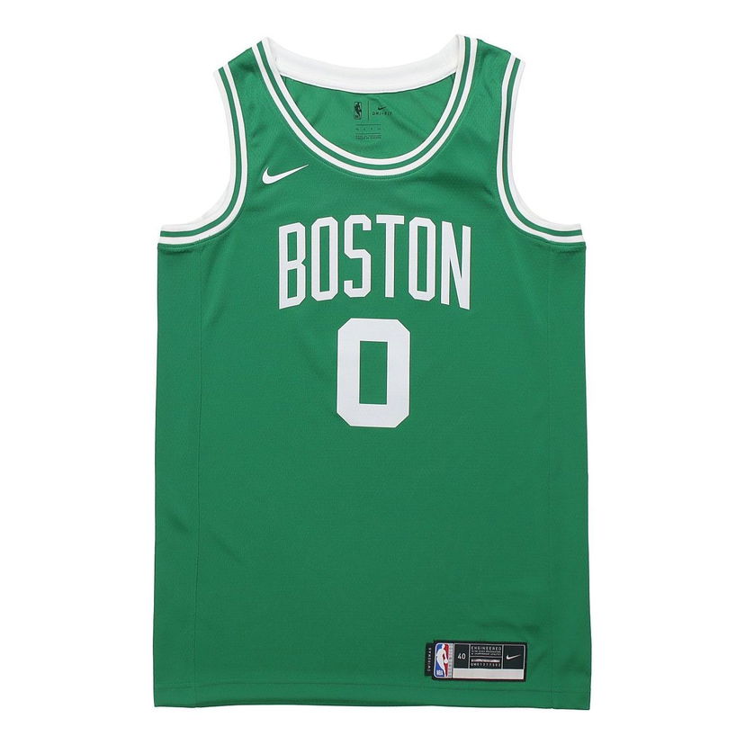 Jersey Nike NBA Boston Celtics Tatum #0 Swingman Jersey Grøn | CW3659-314