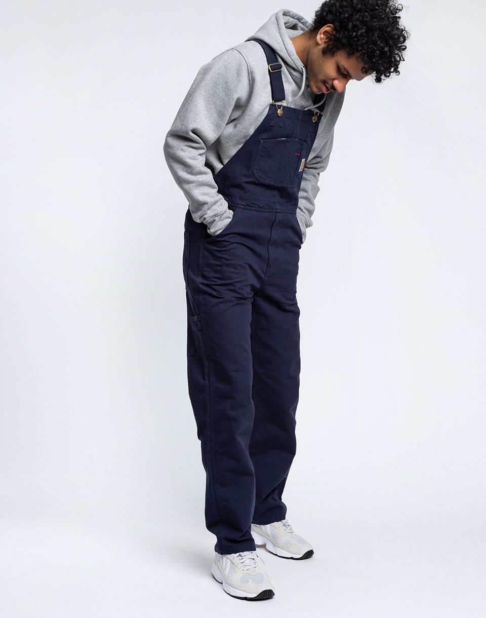Bukser og jeans Carhartt WIP Bib Overall Mørkeblå | I026462, 0