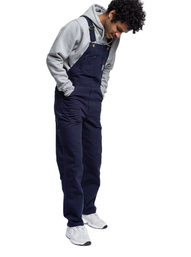 Bukser og jeans Carhartt WIP Bib Overall Mørkeblå | I026462