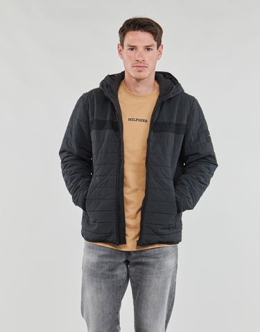 Jakke Tommy Hilfiger GMD PADDED HOODED JACKET Sort | MW0MW31639-BDS, 1