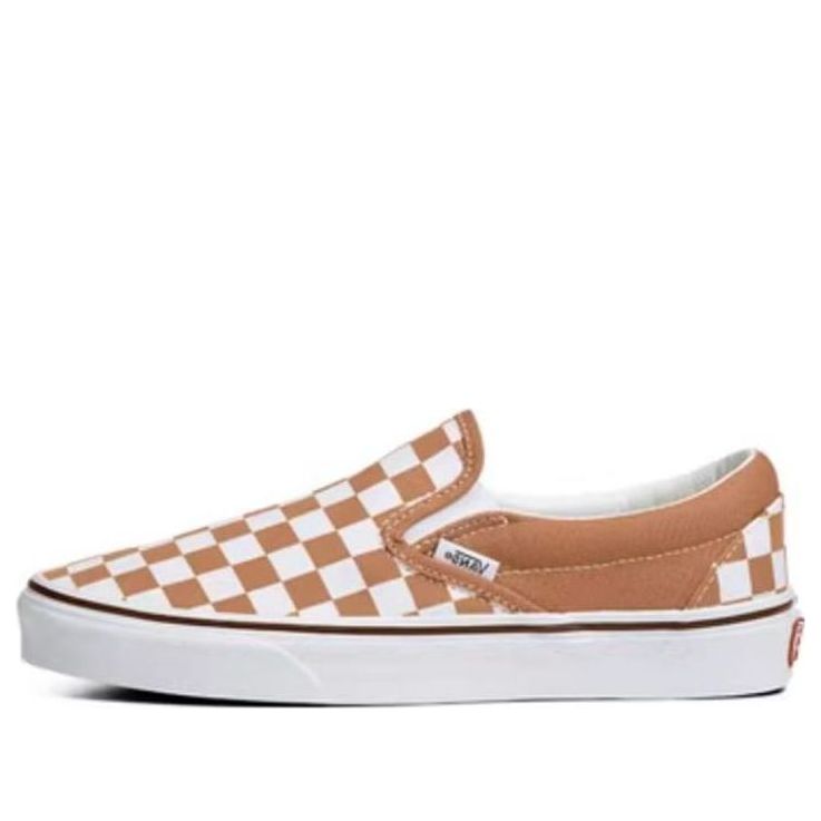 Sneakers og sko Vans Classic Slip-On Color Theory Checkerboard Brun | VN0A5AO8BKQ
