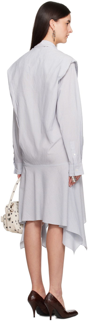 Kjole Acne Studios Acne Studios Layered Midi Dress Blå | A20802-, 2