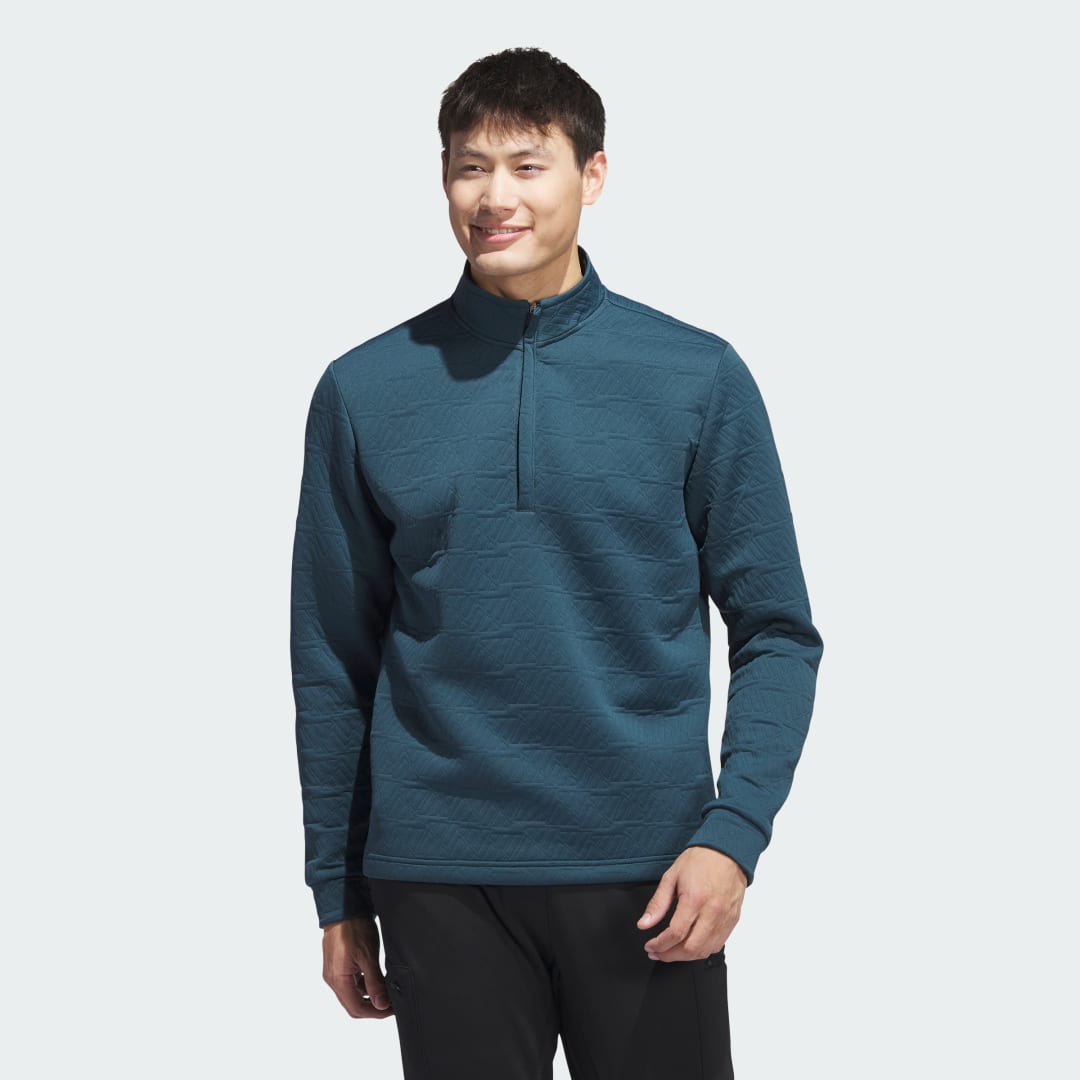 Sweatshirt adidas Originals DWR Quarter-Zip Sweat Mørkeblå | HZ0434, 0