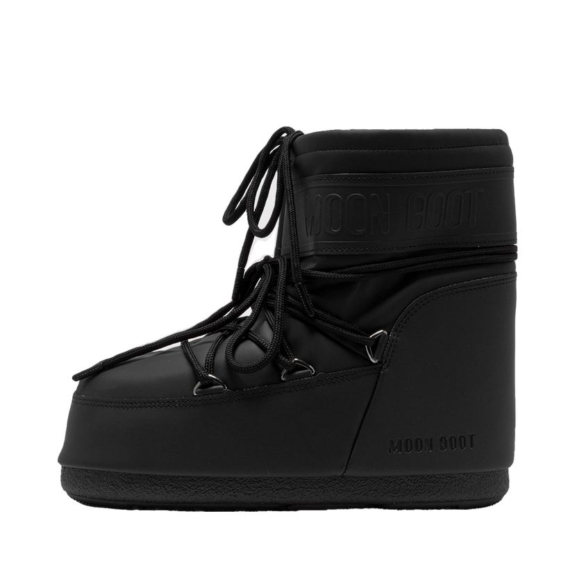 Sneakers og sko Moon Boot MB ICON LOW RUBBER Boots Sort | 80D1409380-N001