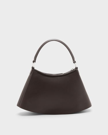 Skuldertaske Lacoste Lenglen Pleated Shoulder Bag Brun | NU5011DP-R29, 1