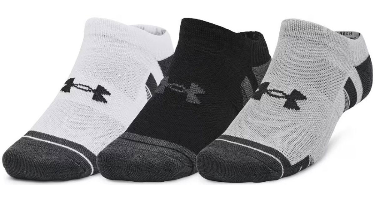 Sokker Under Armour Perfromance Tech Socks - 3 pack Flerfarvet | 1379503-011, 1